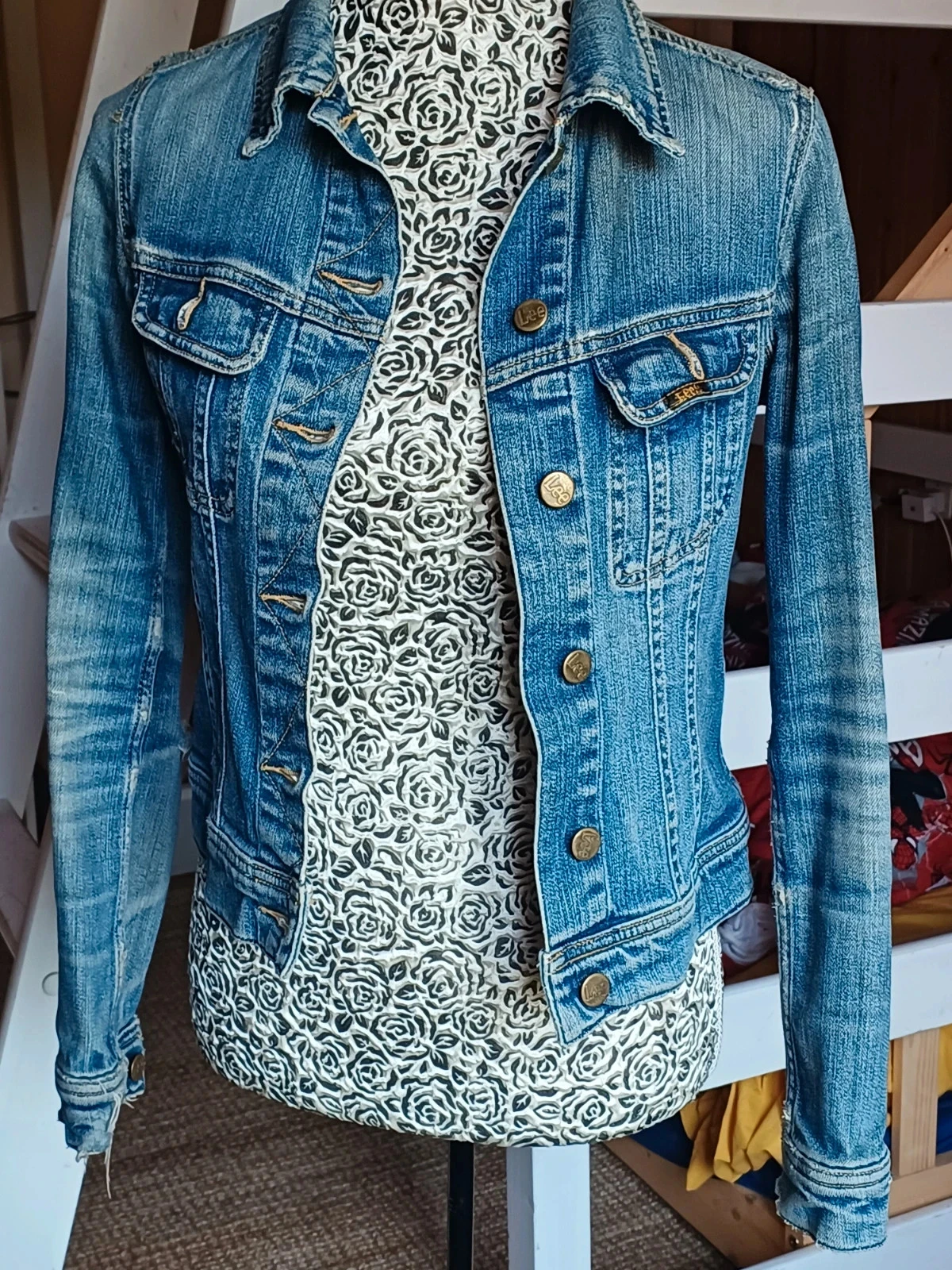 Veste en jean Lee taille S